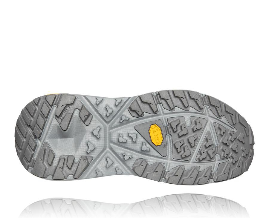 Hoka One One Yürüyüş Botları Erkek Gri - Kaha Gore-Tex - JW5401397